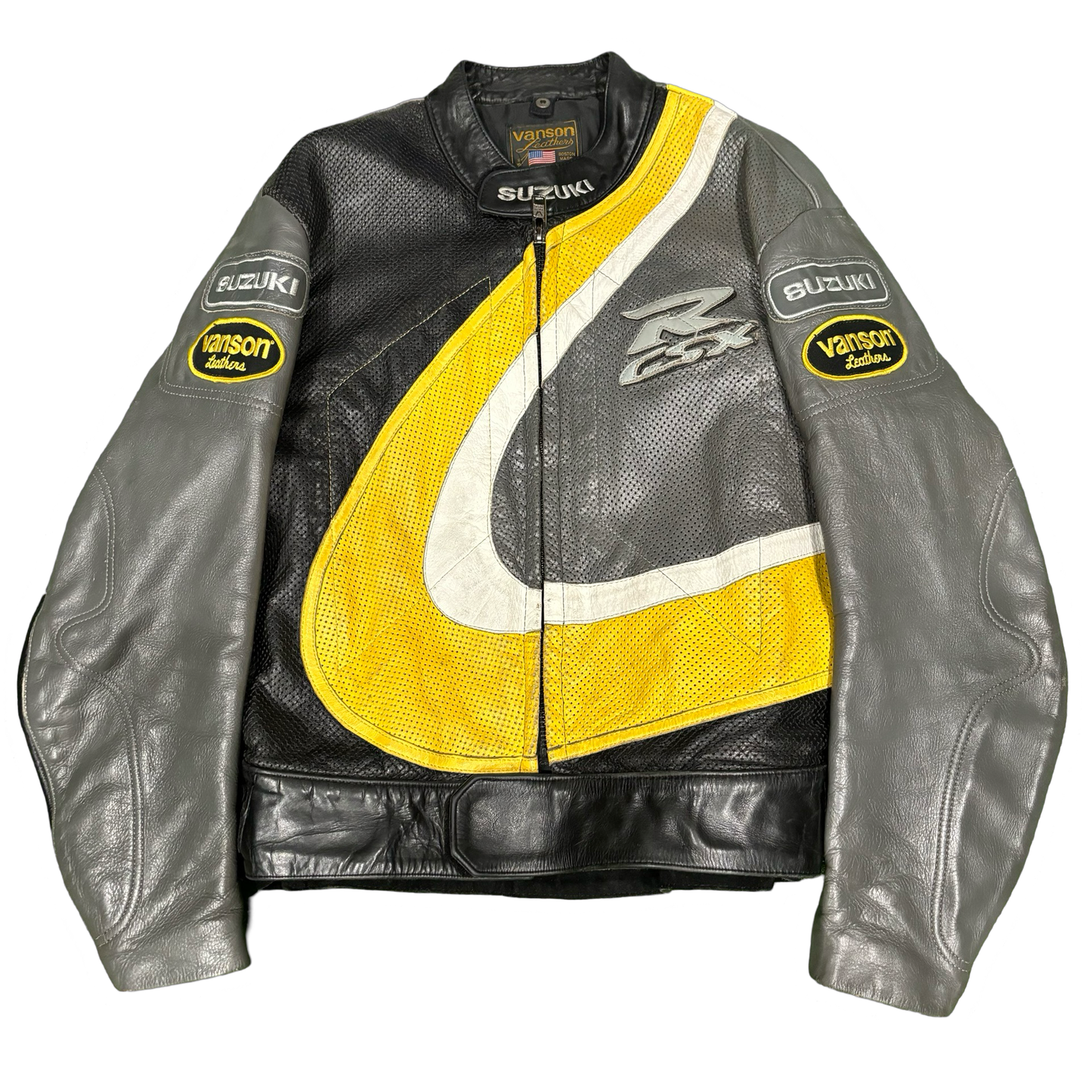 Vanson X Suzuki Leather Racing Jacket