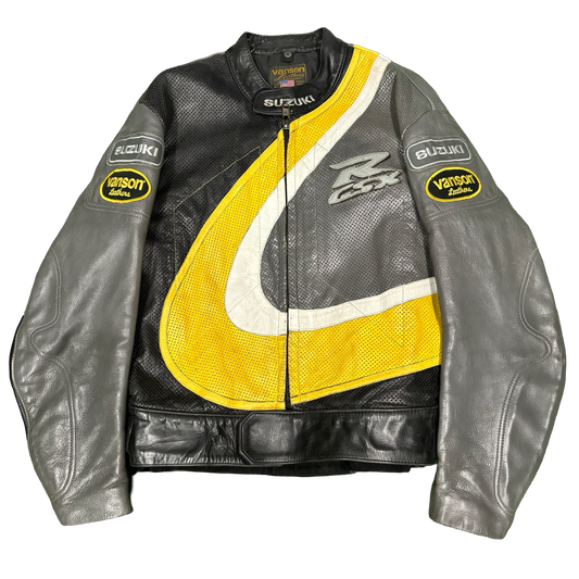 Vanson X Suzuki Leather Racing Jacket