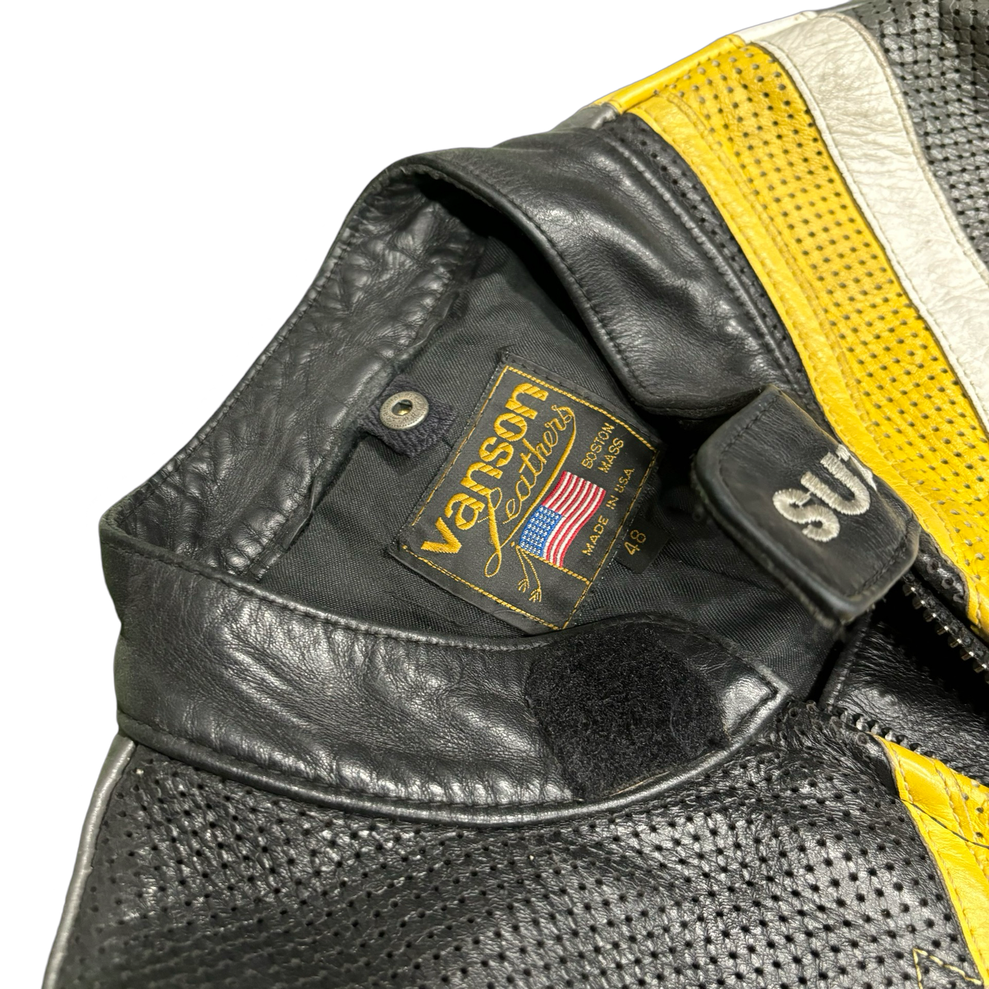 Vanson X Suzuki Leather Racing Jacket