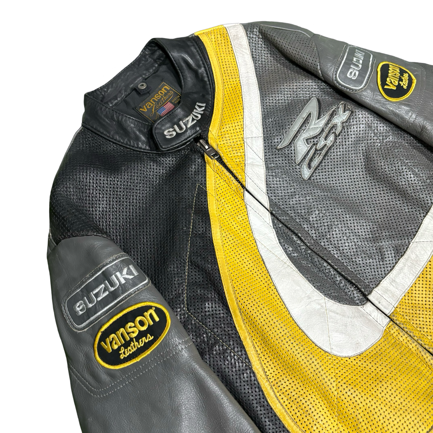 Vanson X Suzuki Leather Racing Jacket