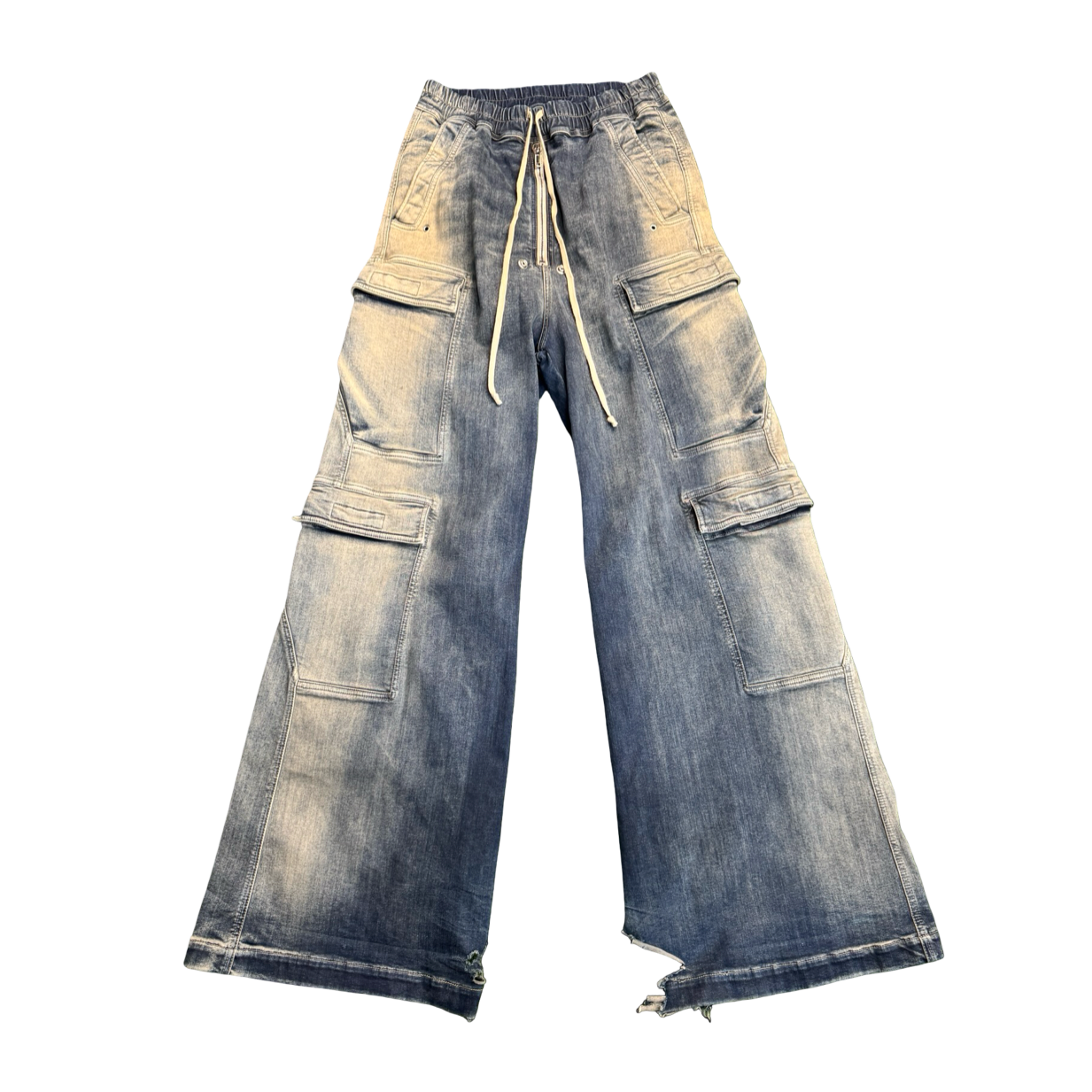 Rick Owens Double Cargo Jumbo Bela Pants