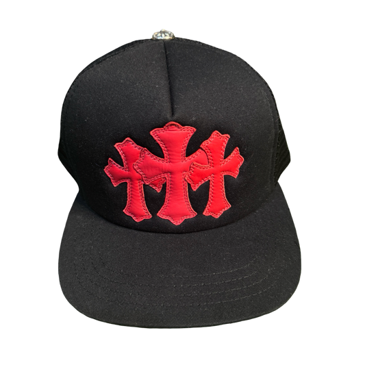 Chrome Hearts Triple Cross Cemetery Hat