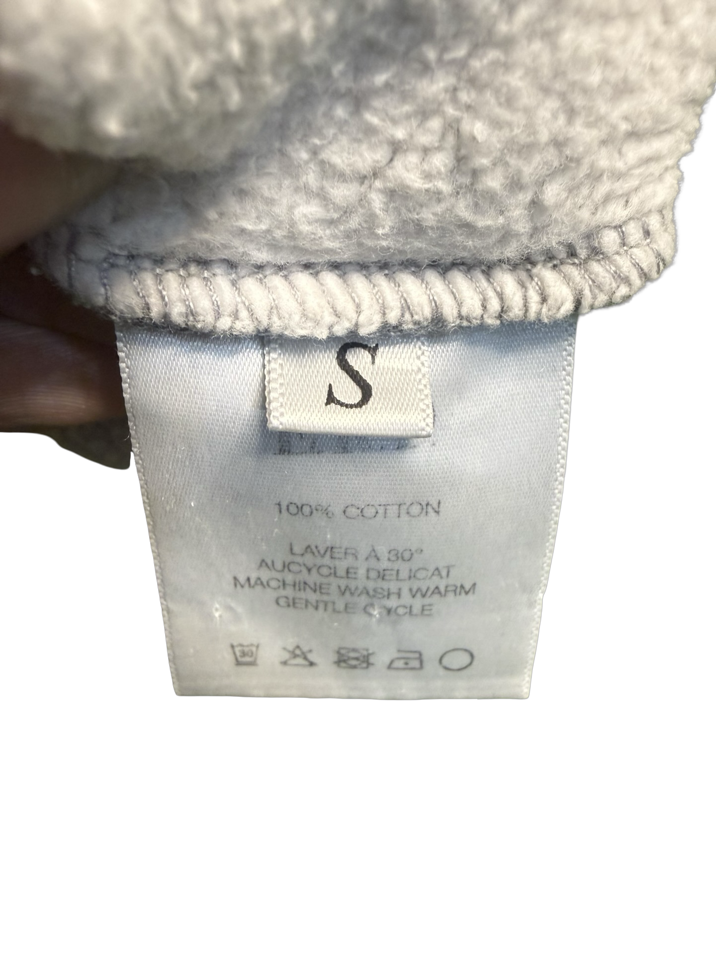 Enfants Riches Déprimés Grey Paint Logo Sweatshirt