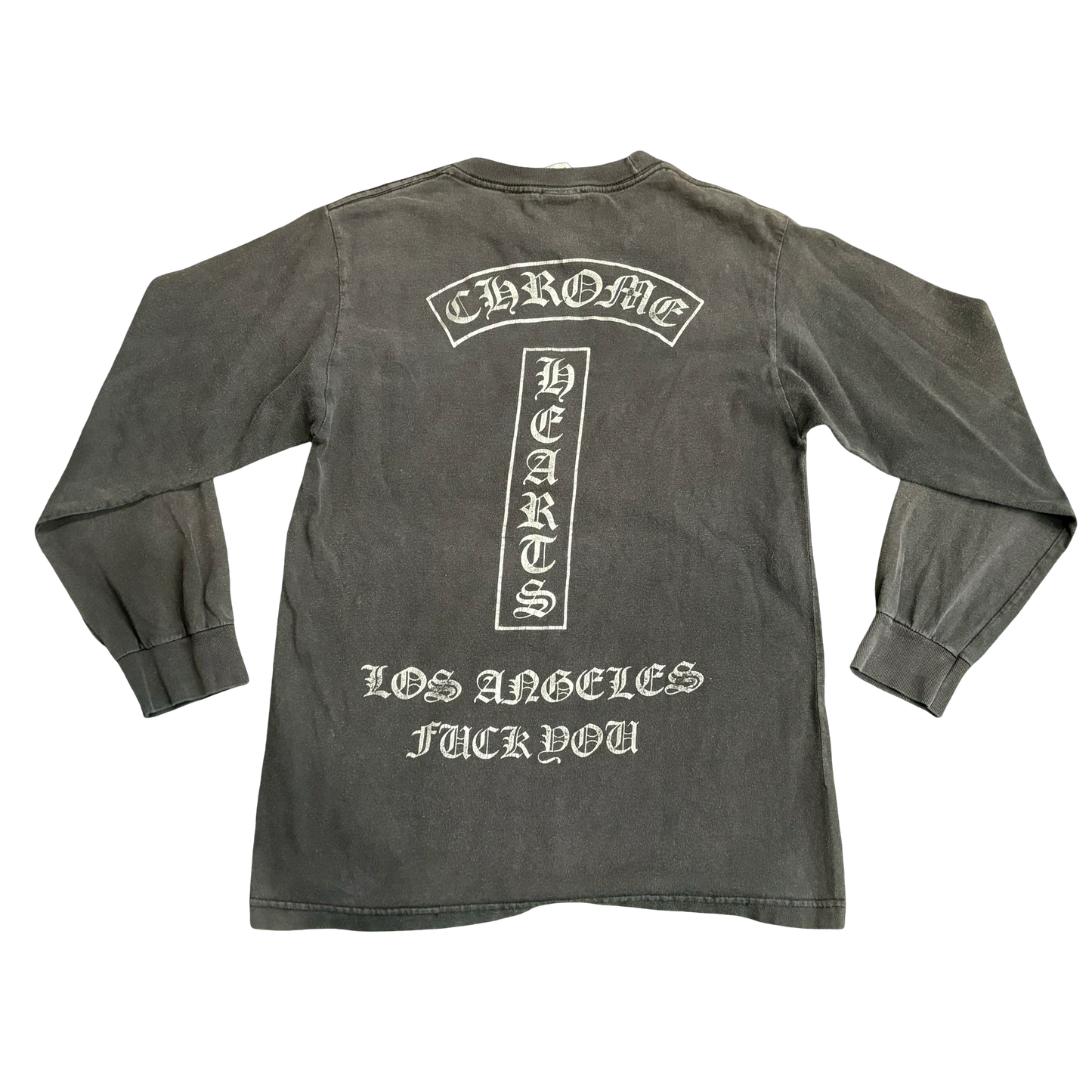 Chrome Hearts Sunfaded LA “Fuck You” Longsleeve Shirt