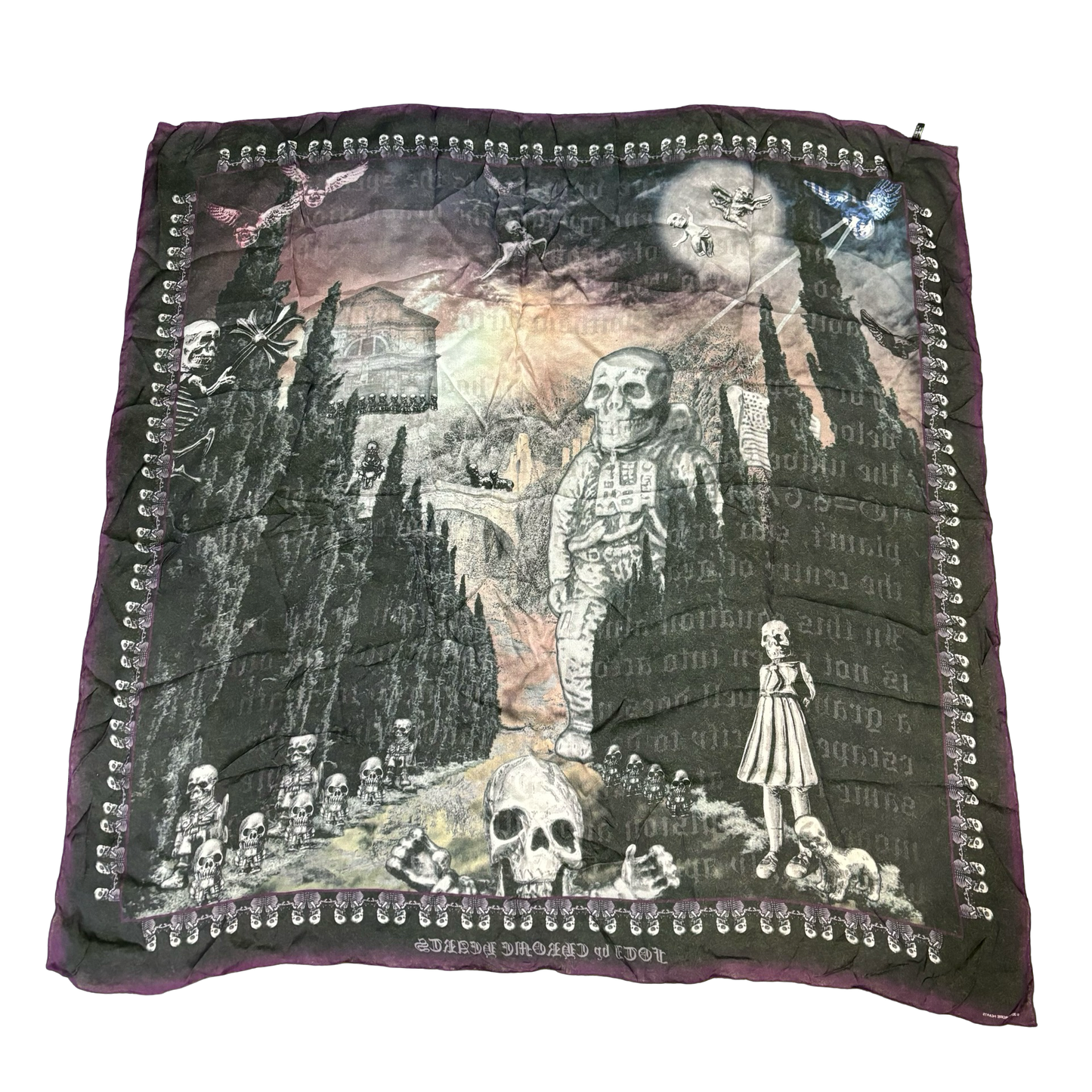 Chrome Hearts Silk Scarf