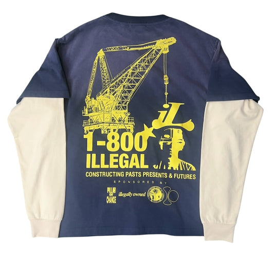 Illegally Owned Layered Long Sleeve Shirt