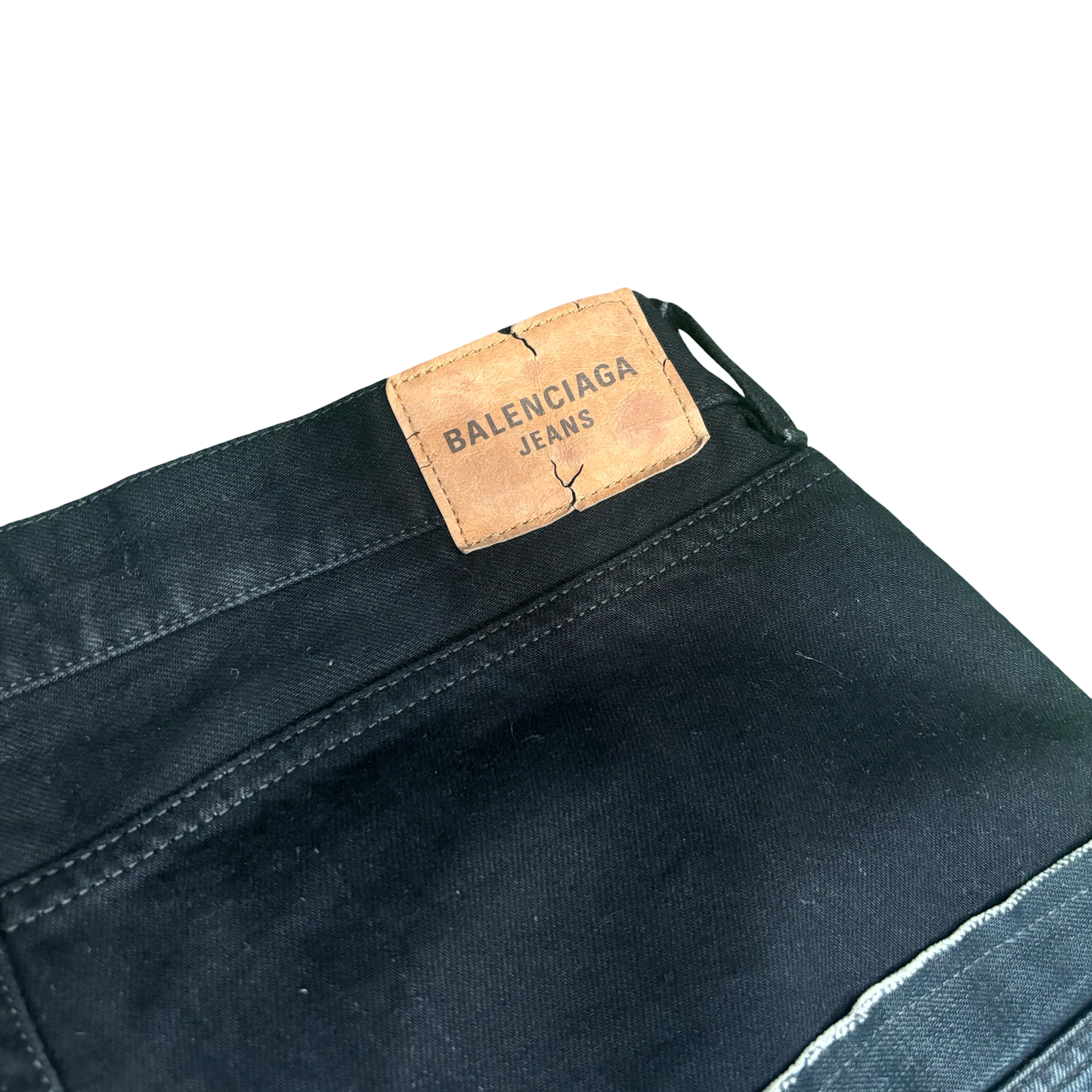 Balenciaga “Cut-Up” Hybrid Denim Jeans