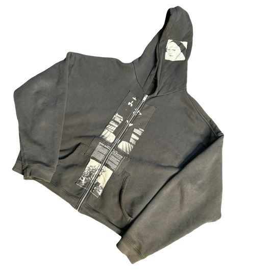 Enfants Riches Déprimés  Artist Defends Baggy Assemblage Zip Up