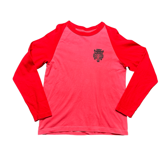 Chrome Hearts Red Baseball Shirt