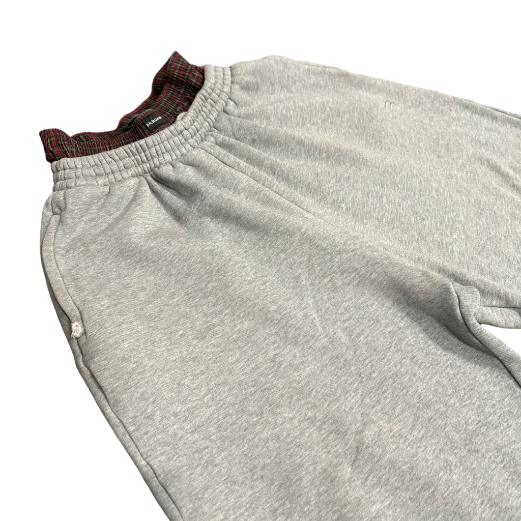 Balenciaga Hybrid Underwear Sweats Gray