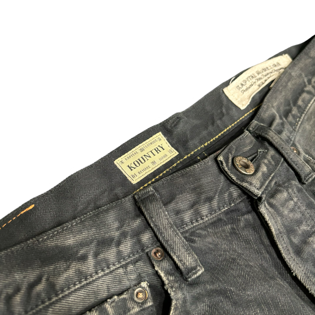 Kapital Reconstructed Bone Denim