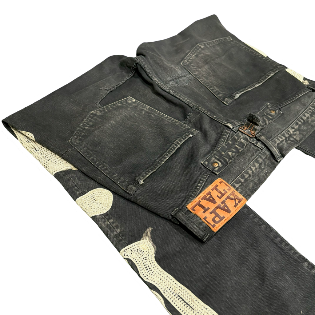 Kapital Reconstructed Bone Denim