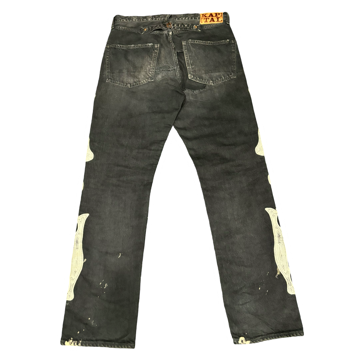 Kapital Reconstructed Bone Denim