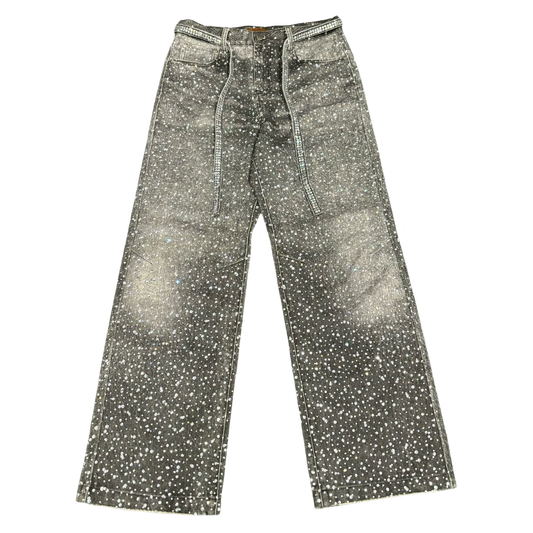 Birth of a Royal Child Swarovski Pants Grey