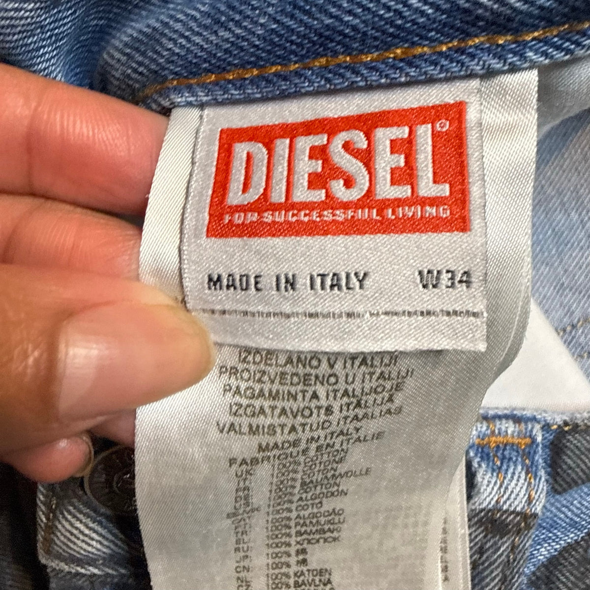 Diesel 1996 D-Sire-S1 Wide Jeans