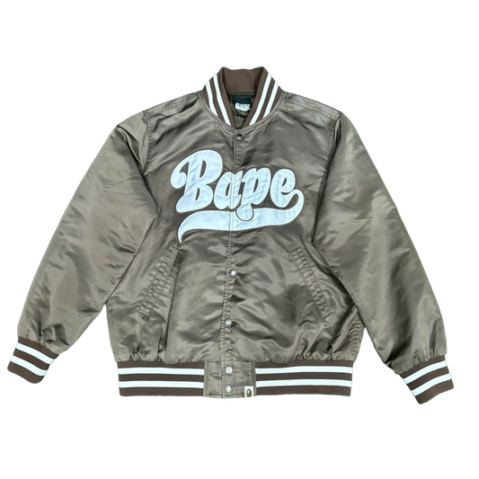 Bape Coaches Jacket Brown