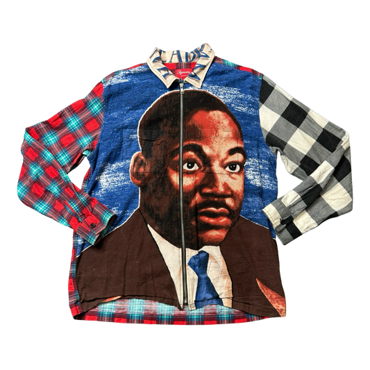 Supreme MLK Zip Up Flannel