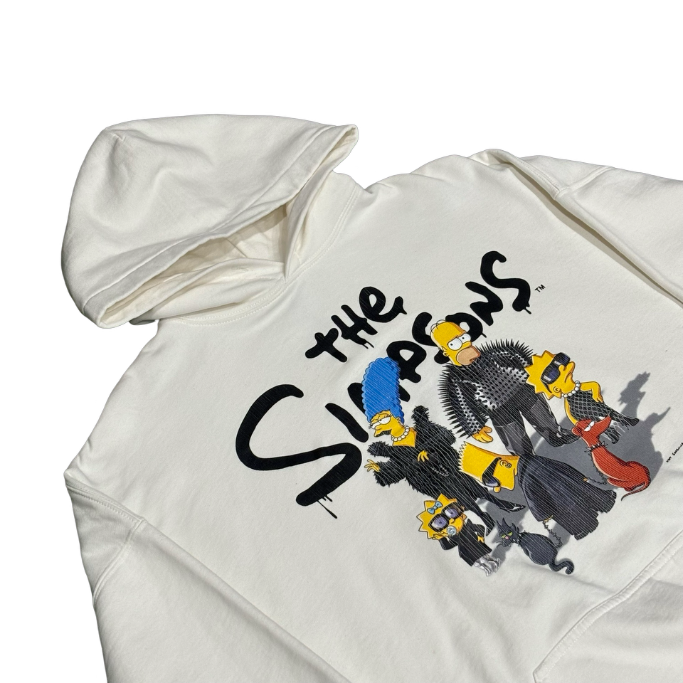 Balenciaga "The Simpsons" Hoodie White