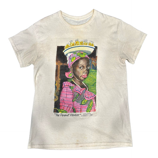 Hand Painted "Peanut Vendor" Shirt