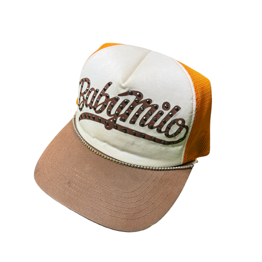 Bape Baby Milo Swarovski Trucker Hat