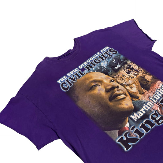 Vintage Purple MLK Struggle for Civil Rights T-shirt