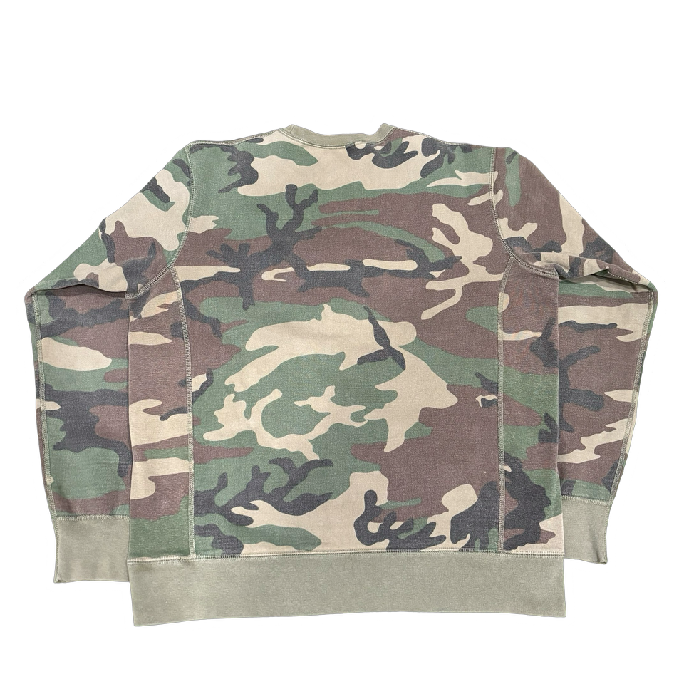 Supreme Camouflage Box Logo Crewneck