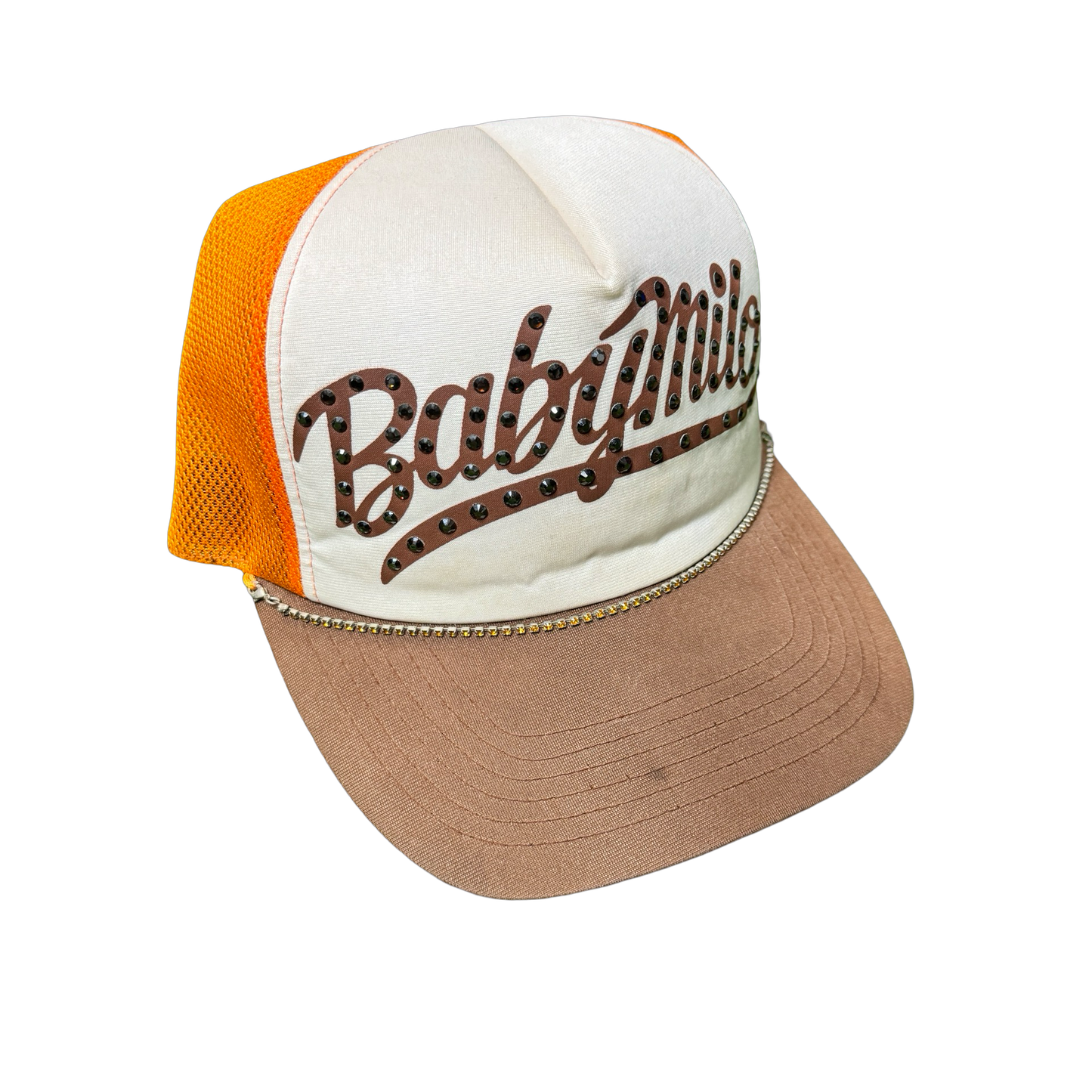 Bape Baby Milo Swarovski Trucker Hat